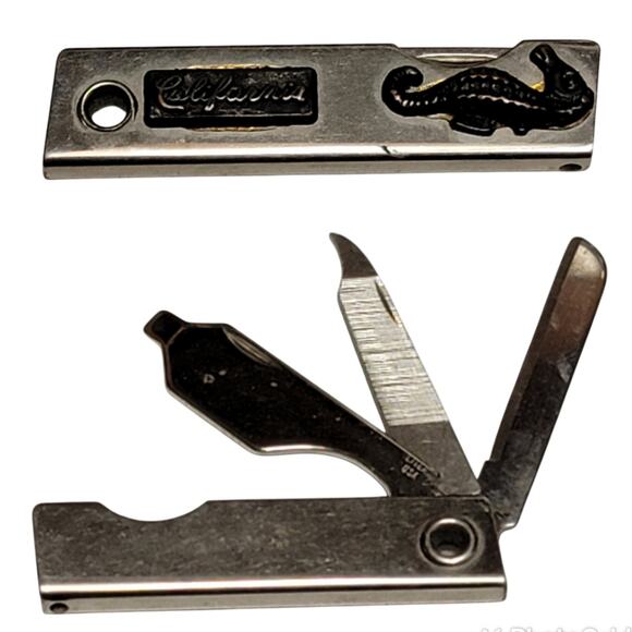 VTG Liter‎ Multi Tool California Seahorse Knife File Bottle Opener Screwdriver - Picture 1 of 8